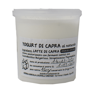 Yogurt di Capra